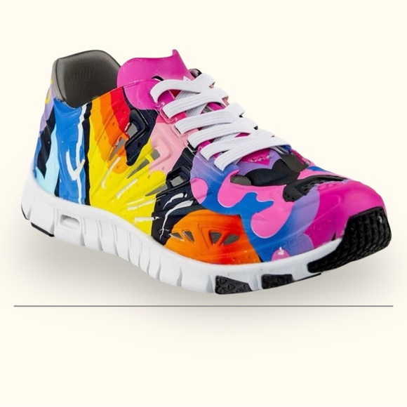 Mens size 13 Crosskix APX Graffiti C Water Shoes Sneakers Athletic Quick Dry - Picture 2 of 6